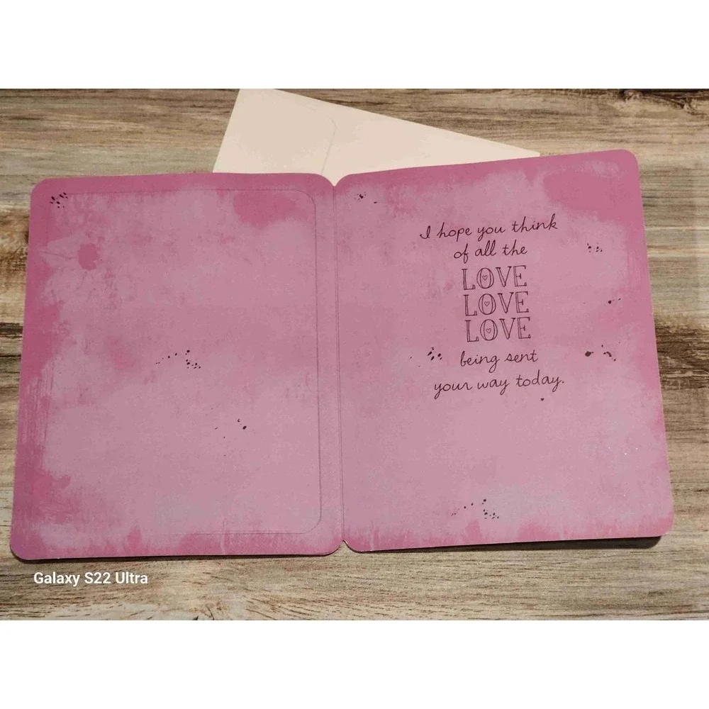 Taylor Swift Tim McGraw Love Love Love You Greeting Card Ultra Rare 2006